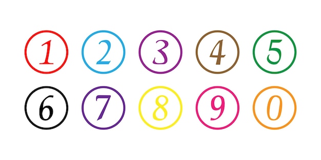 a number on a white background with the numbers 2 and 3