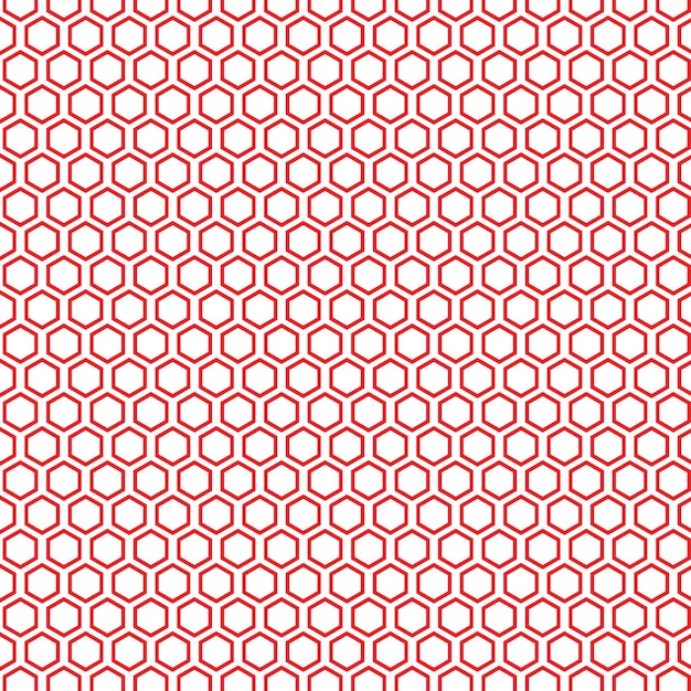 a pattern of circles with circles on a red background