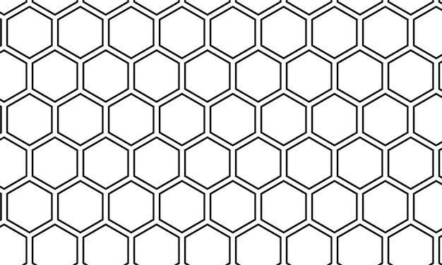 a pattern of hexagonal tiles with a white background