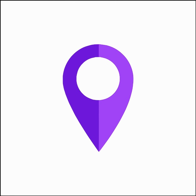 a pin on a white background