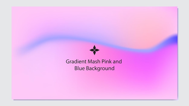 a pink and blue background Soft Gradient Mesh A Blend of Pastel Pink and Blue Hues