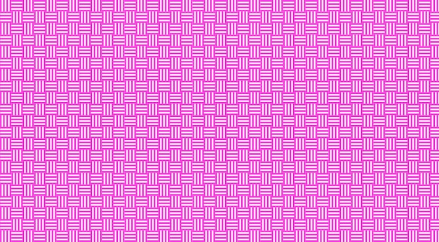 a pink and white background with a pattern of squares