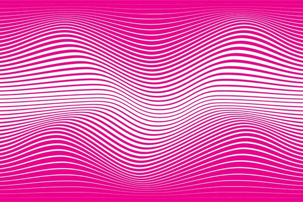 a pink background with a wavy pattern in the middle