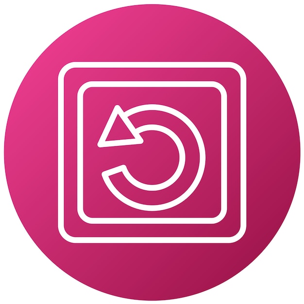 a pink sign with a white arrow and a red circle