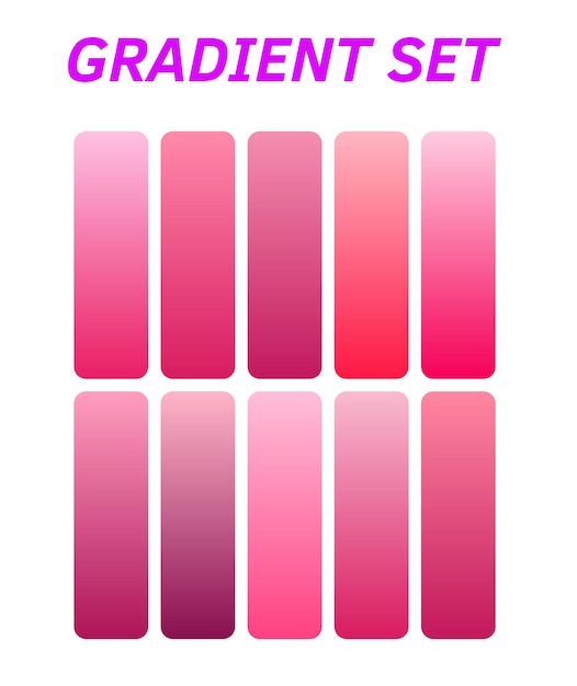 a poster for a pink set of nail set