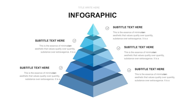 a poster for an article about how to make a pyramid