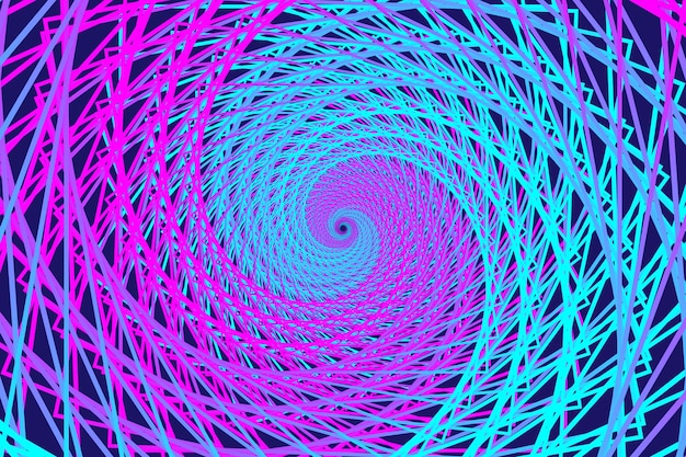 a purple and pink spiral with a purple background