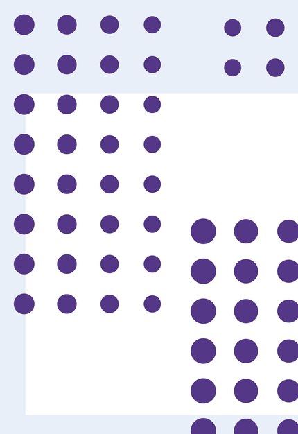 a purple and white square with a purple pattern on it