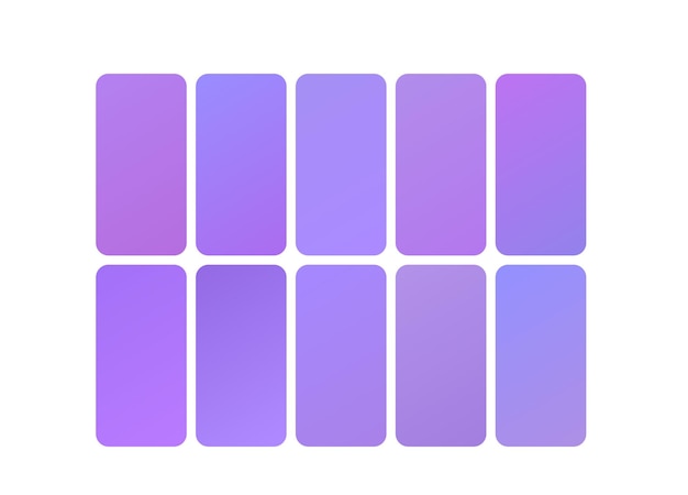 a purple colored set of squares with a white background