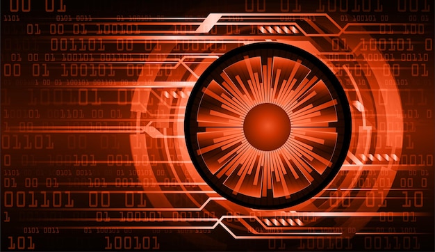 A red circle with numbers in the middle and a black circle in the middle.