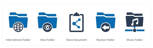 a screen shot of a computer monitor and a blue and white folder