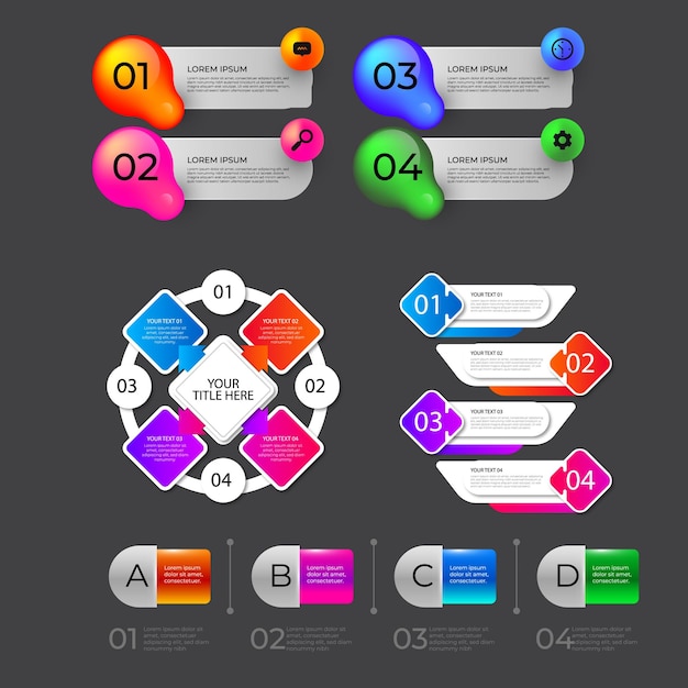 a screen with a colorful and colorful 3d icon on it