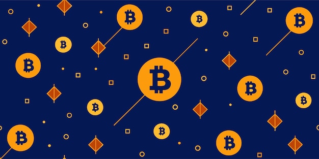 a seamless pattern of yellow and orange coins with the word currency on the bottom