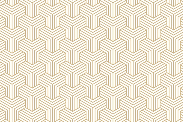 a seamless pattern with lines that are like hexagons