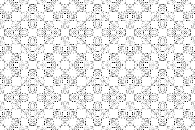 a seamless patterngeometric tribalgeometric batik ikataztecblack and white seamless pattern