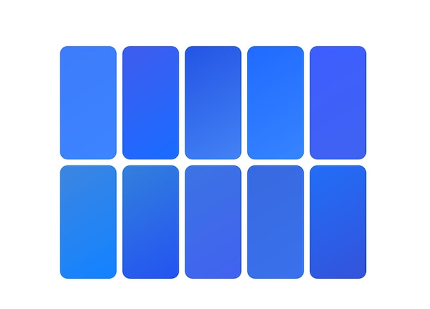 a series of blue squares with the words quot the word quot on the bottom