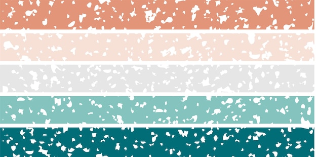 a series of different colored stripes with white and pink on the bottom
