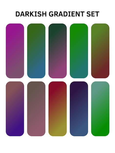 a series of multicolored buttons with different colors