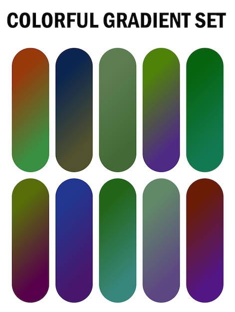 a series of multicolored lines with different colors
