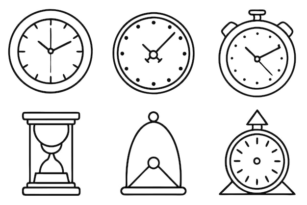a set of clocks with the numbers 12 and 7