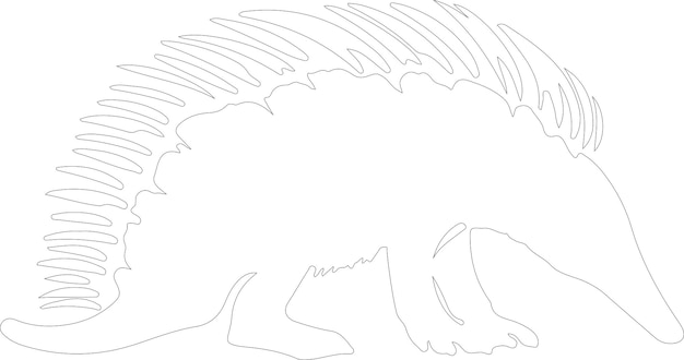 a sketch of a rabbit that was drawn by a friend