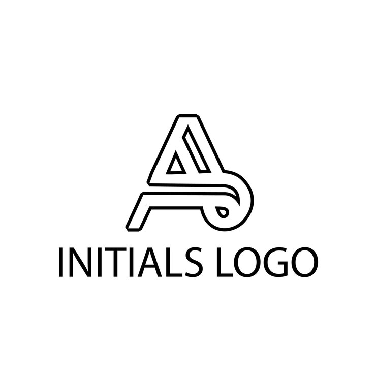 Vektör a soyut vektör logo tasarımı