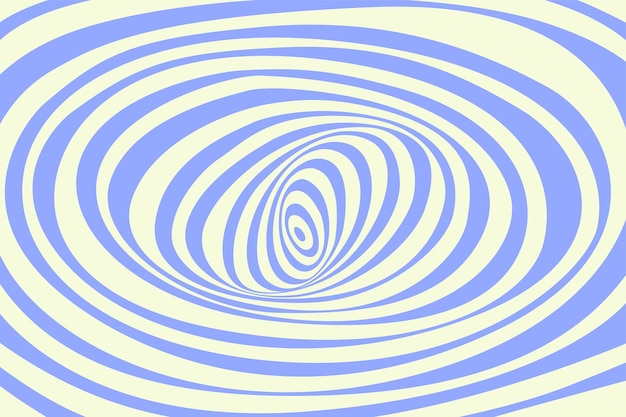 a spiral design in blue and white