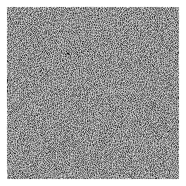 a square with a pattern of dots on it