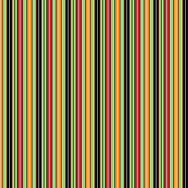 a striped pattern with a yellow red and green stripes