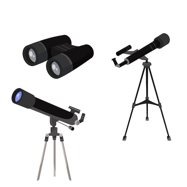 A telescope and binocular