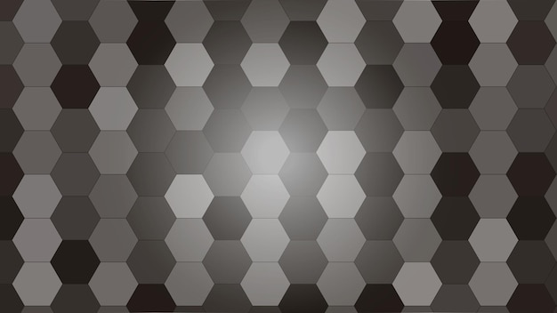 A vector of a Random colour Hexagon pattern