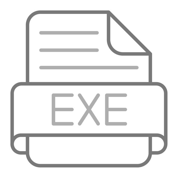 a white and black logo with a document in the middle