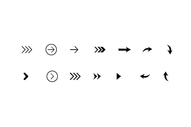 a white background with arrows pointing to different directions