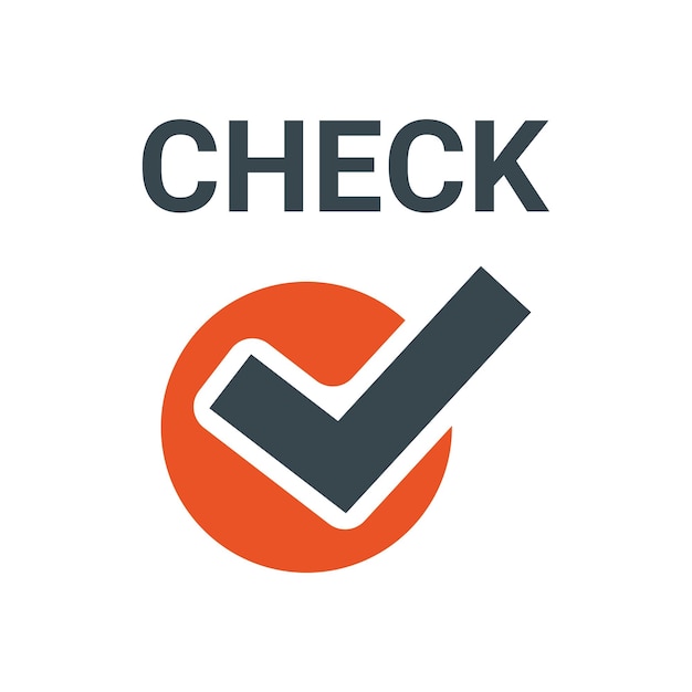 a white sign that says checklist on it