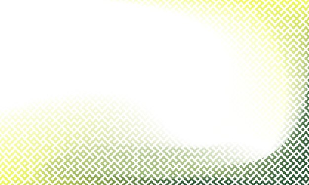 a yellow and green background with geometric designs
