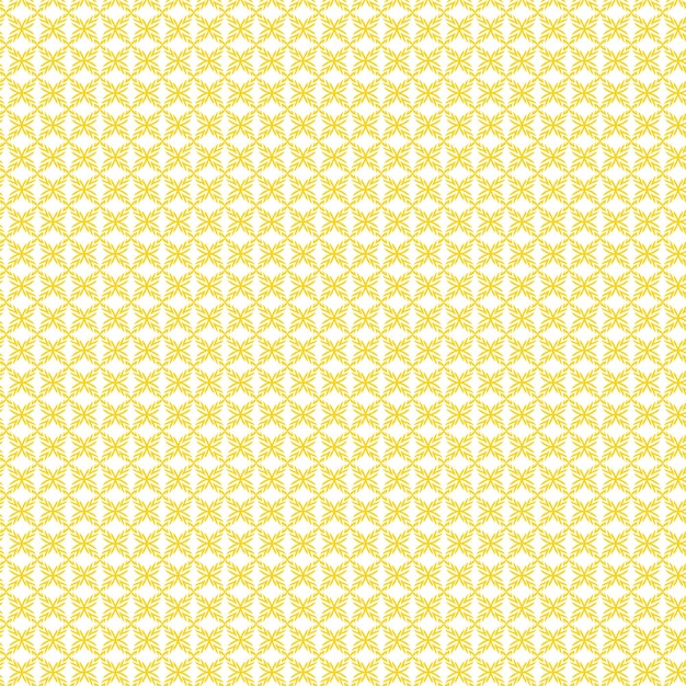 a yellow and white pattern with a pattern of squares