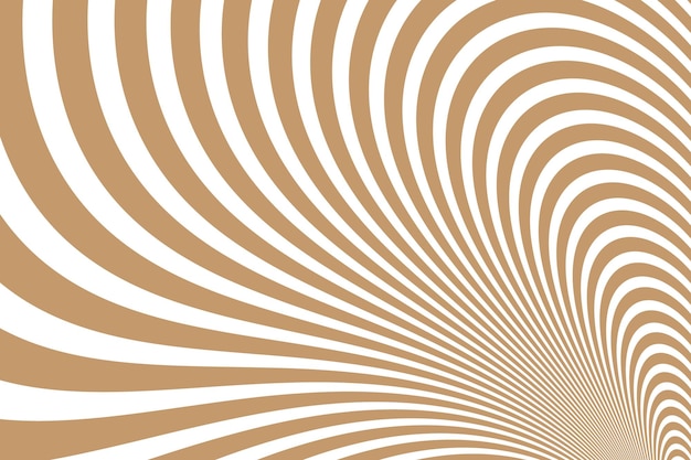 a yellow and white striped background with a white and brown striped pattern