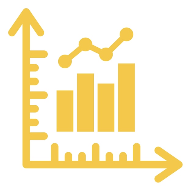 a yellow arrow pointing up to a graph that says  graph