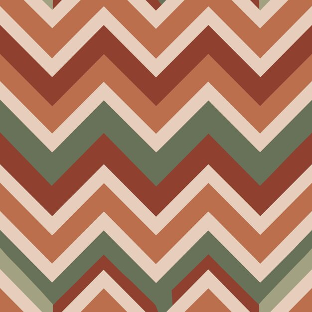 a zigzag pattern in zigzag