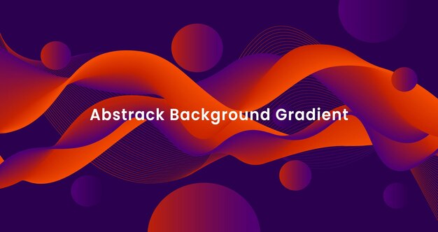 Abstrack background gradient for social media poster cover banner flyer