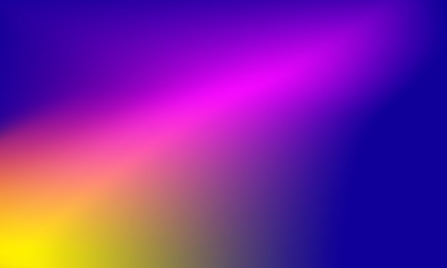 Abstrack Background with Gradient Color Blue Pink Yellow
