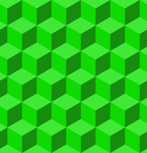 Abstract 3d geometric background with cubes.  illustration