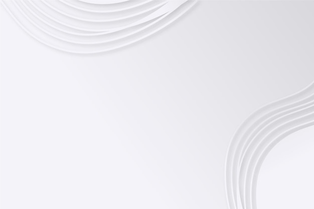 Abstract 3D Waveform Composition