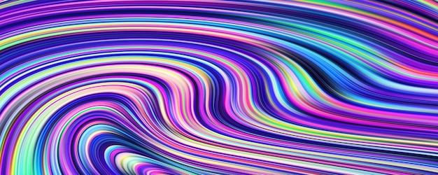 Abstract acrylic paint art