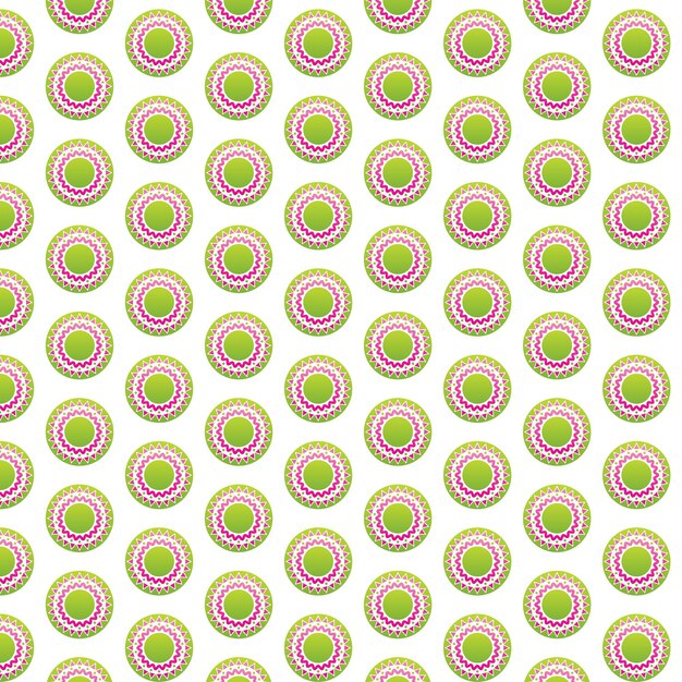 Abstract African pattern design and illustration art