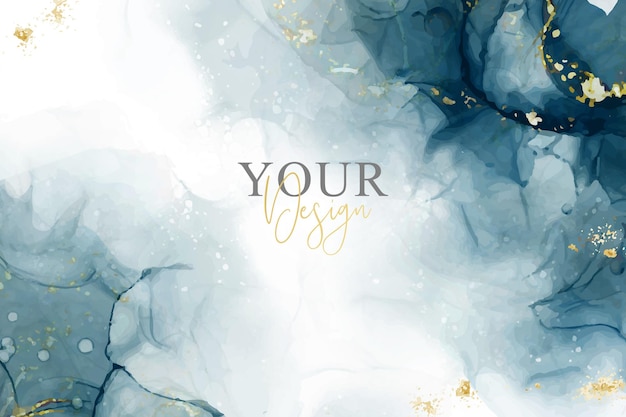 Abstract Alcohol Ink Background