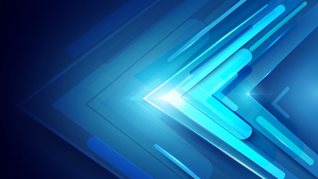Abstract arrows sign and technology concept background