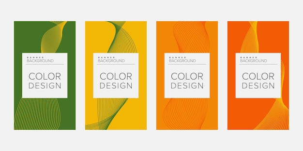 Abstract background banner vector design template banner for print or web banner with colorful