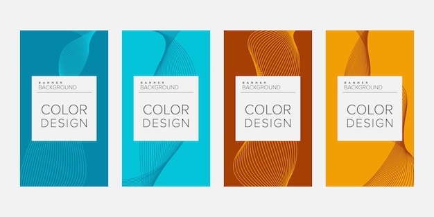 Abstract background banner vector design template banner for print or web banner with colorful