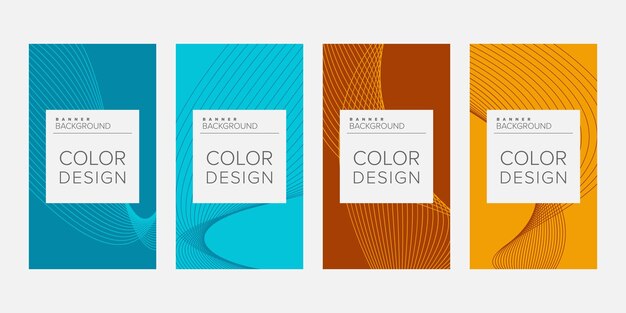 Abstract background banner vector design template banner for print or web banner with colorful